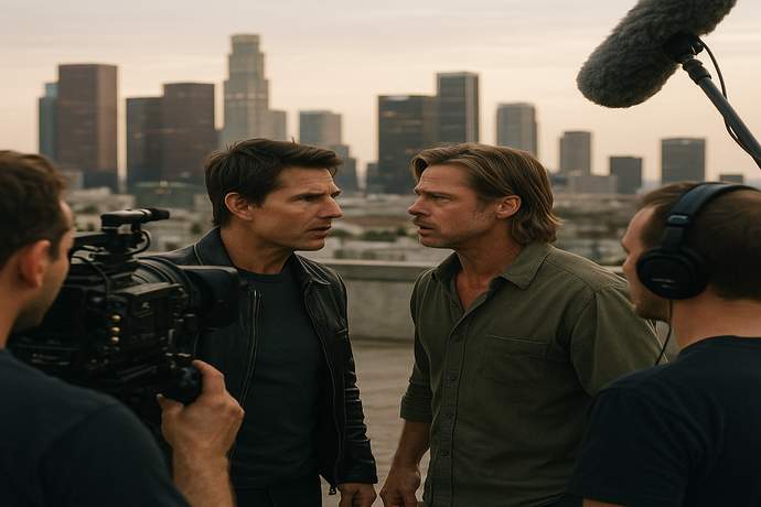 AI Puts Cruise vs. Pitt on a Rooftop — Top Writer Warns Hollywood’s Days Are Numbered
