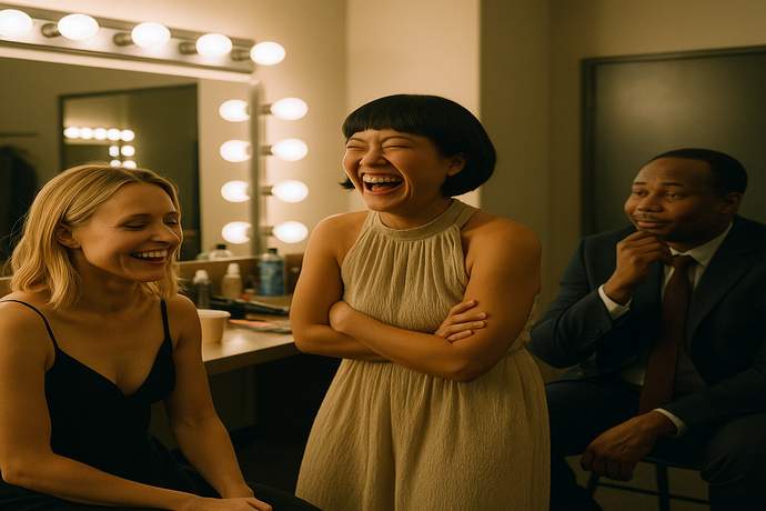 Backstage Secrets: How Kristen Bell, Atsuko Okatsuka & Roy Wood Jr. Calm the Pre-Show Jitters