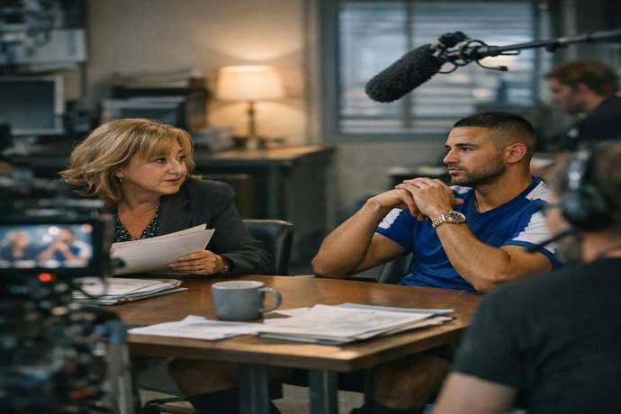 Taxman vs. Football God: Carmen Machi Kicks Off Season 2 of Celeste