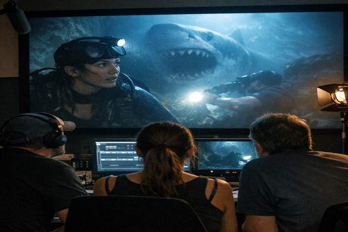 The Devil’s Mouth Trailer: Shark-Infested Caves Turn a Getaway Into a Nightmare