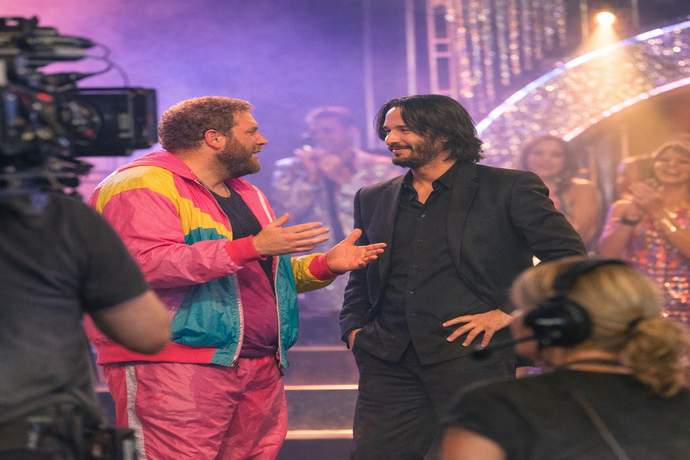 Jonah Hill’s Outcome Is a Colorful Hot Mess — Keanu Steals the Show Anyway
