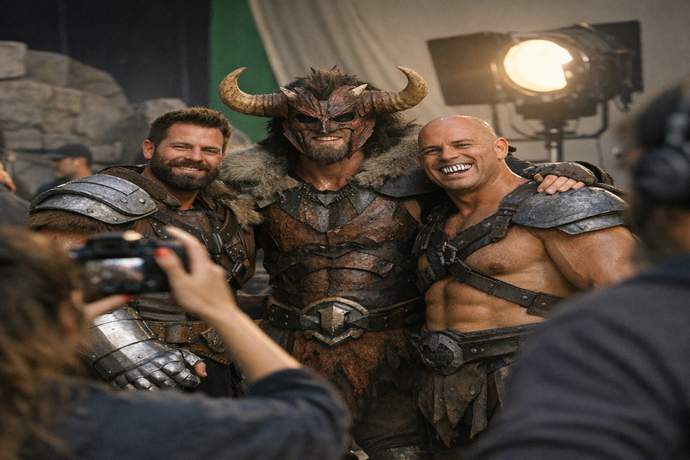 First Look: Fisto, Bélios & Dentos Crash Into the New Masters of the Universe