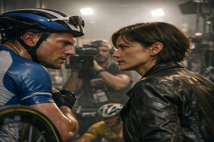 Pedal to the Dark Side: Jonathan Bailey and Natalie Portman Lead Thriller Pumping Black