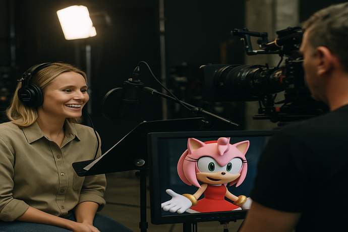 Sonic 4 Kicks Off Production — Amy Rose Gets Her Moment (Kristen Bell to Voice)