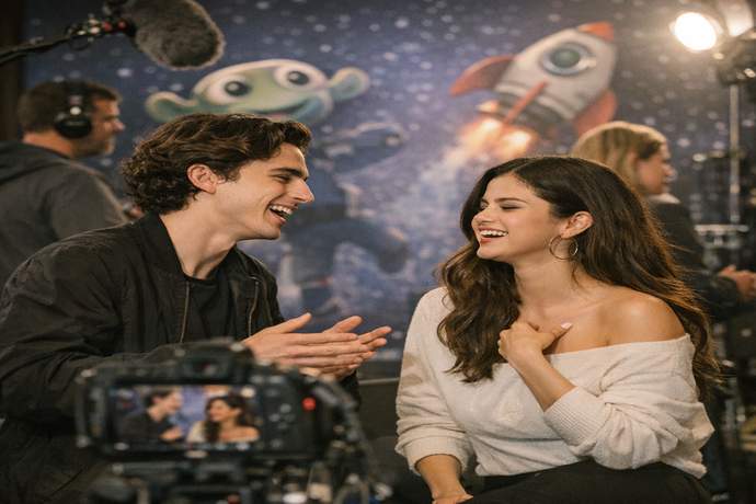 Timothée Chalamet and Selena Gomez Blast Off in Illumination’s Zany Space Adventure 'Not Alone'