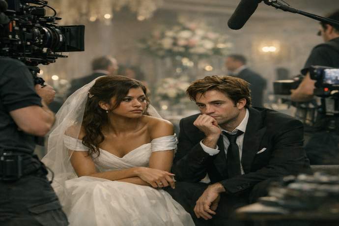 When Doubt Walks Down the Aisle: Zendaya & Robert Pattinson in Borgli’s Deliciously Awkward Drama